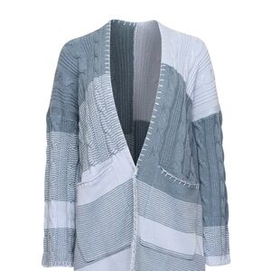 KERRI ROSENTHAL Blankie Chambray Cardigan